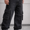 gris2 Baggy Jean Cargo Unisex