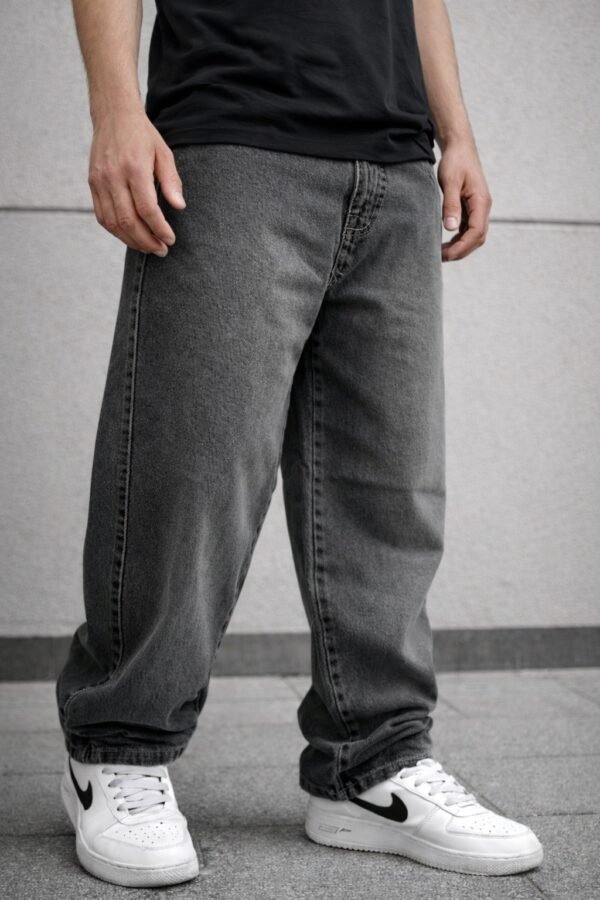 gris1 Baggy Jean Clasico Unisex