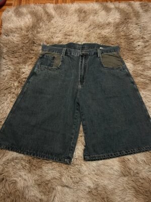 Bermuda Baggy Verde Óxido