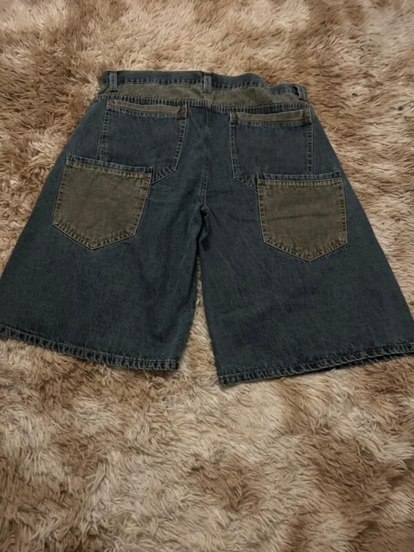 rgrgr2 Bermuda Baggy Verde Óxido