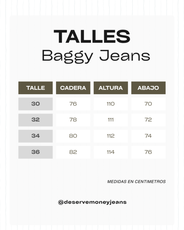 Baggy Jean Mujer